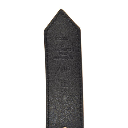 Louis Vuitton Calfskin Monogram Studded 35mm LV Circle Belt 90 36 4 of 5