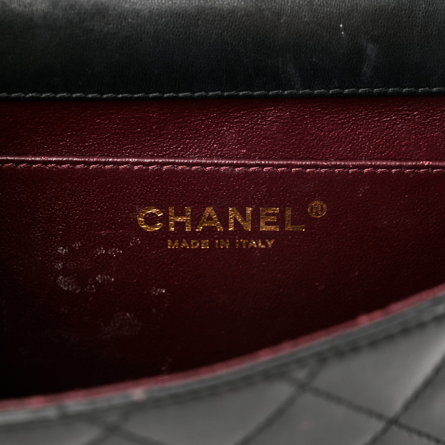Chanel Lambskin Quilted Medium Crossing Times Flap Black 6 of 15
