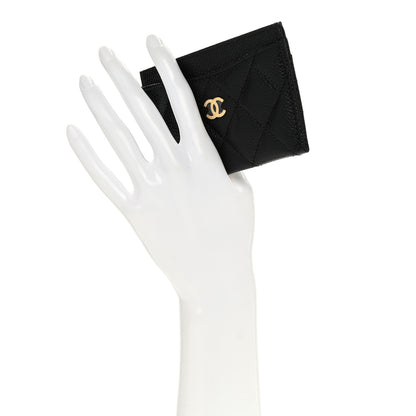 Chanel Caviar Quilted Card Holder Black 2 of 8