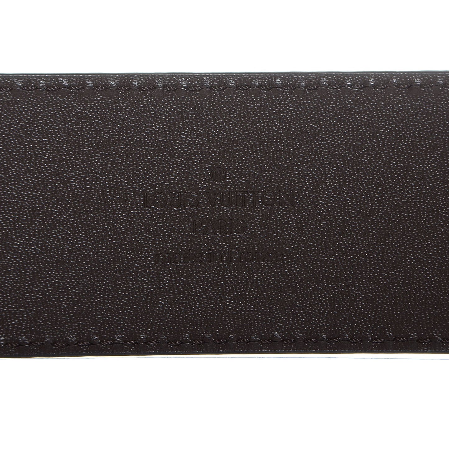 Damier Ebene LV Initiales Belt 100 40