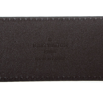 Louis Vuitton Damier Ebene LV Initiales Belt 100 40 4 of 9