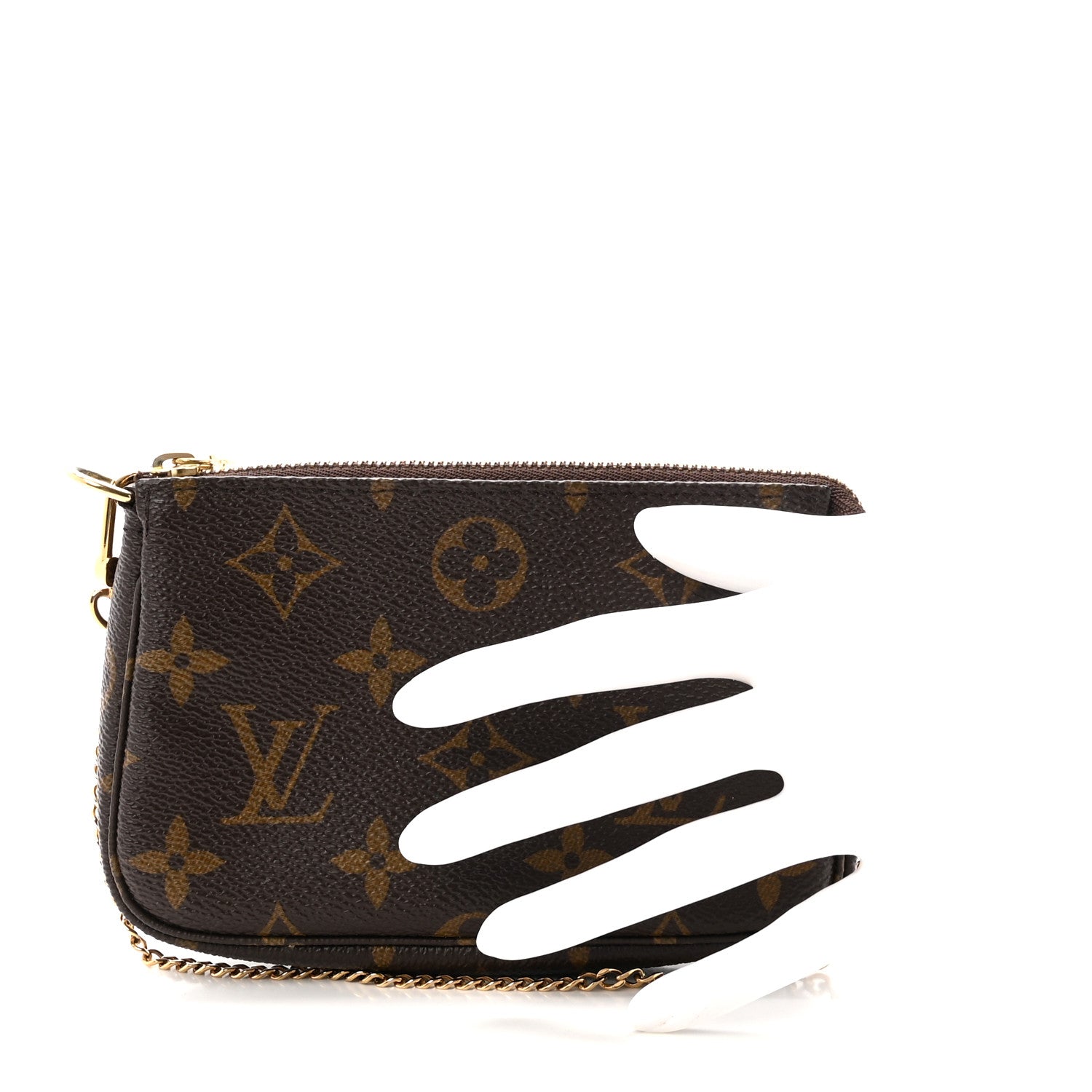 Louis Vuitton Monogram Mini Pochette Accessories 2 of 8
