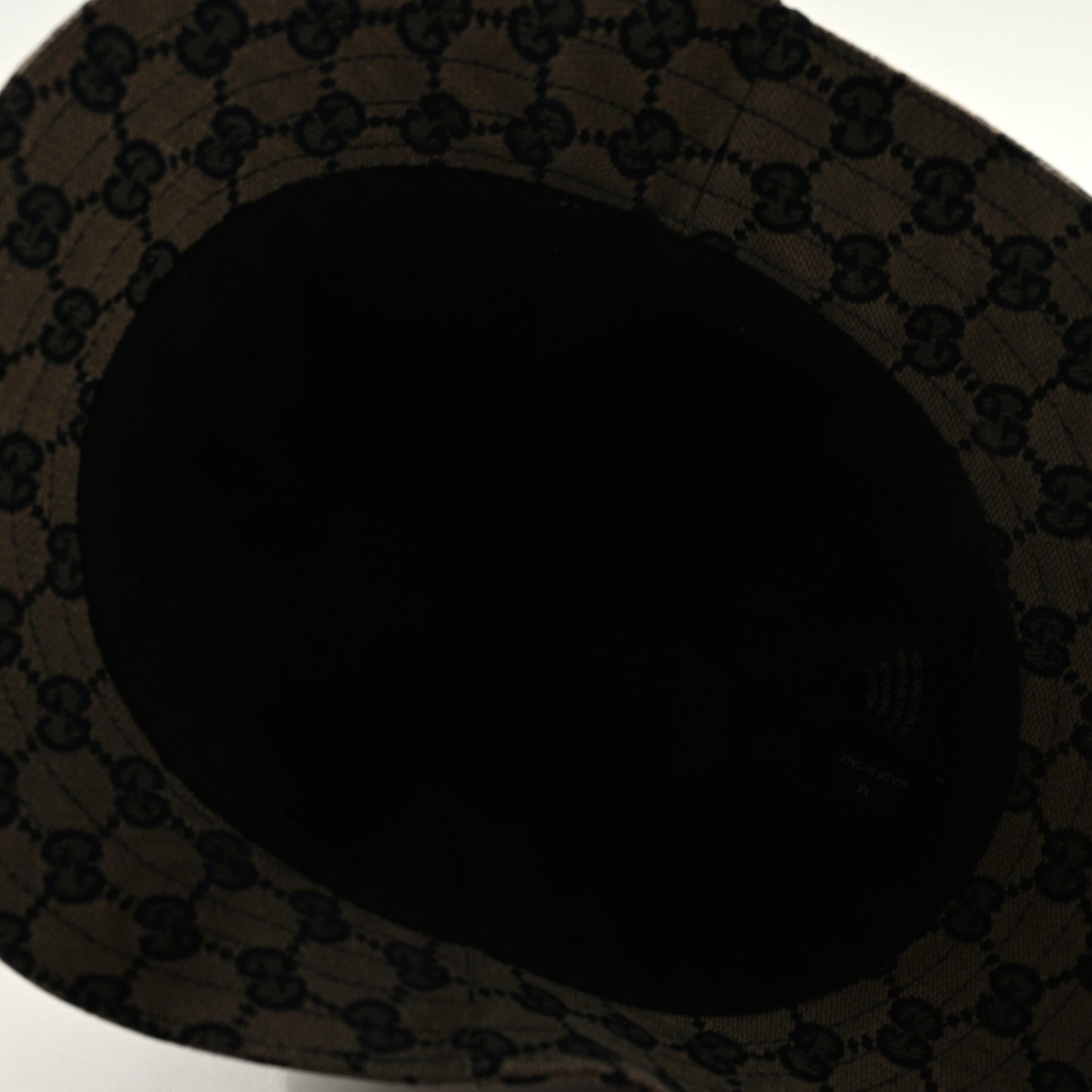 GG Monogram Web Bucket Hat M Beige Blue