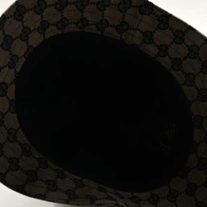 Gucci GG Monogram Web Bucket Hat M Beige Blue 5 of 6