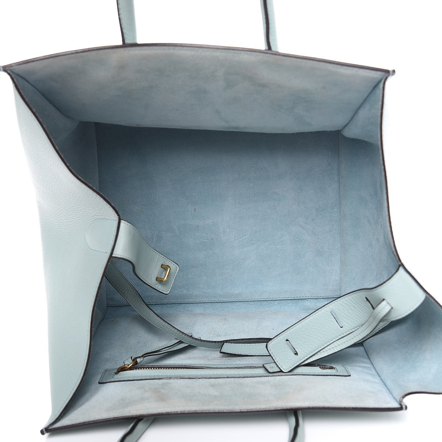 Grained Calfskin Medium Phantom Luggage Galcier