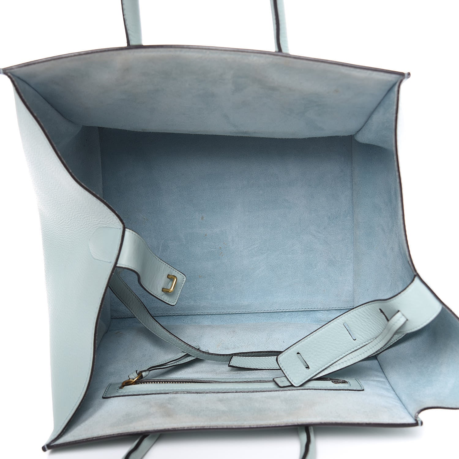 Celine Grained Calfskin Medium Phantom Luggage Galcier 5 of 25