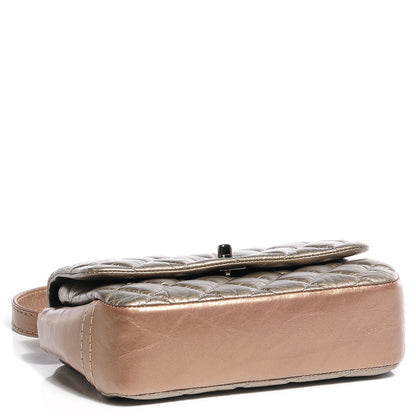 Chanel Calfskin Lady Pearly Mini Flap Silver 4 of 8