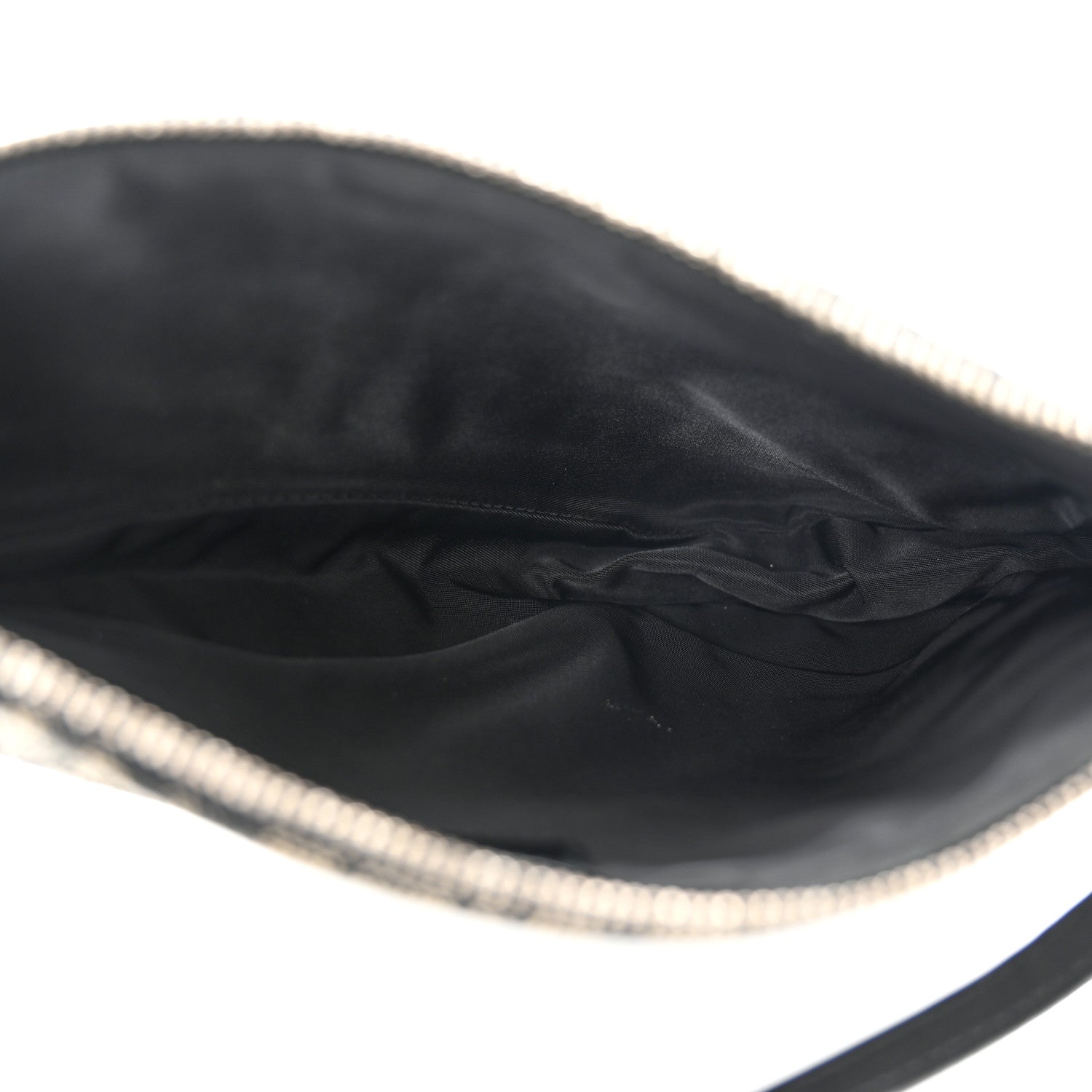 Christian Dior Monogram Mini Saddle Pochette Black 5 of 15
