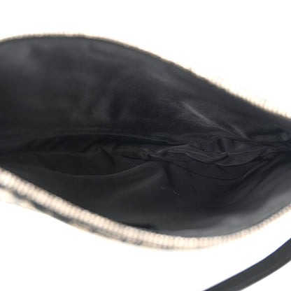 Christian Dior Monogram Mini Saddle Pochette Black 5 of 15