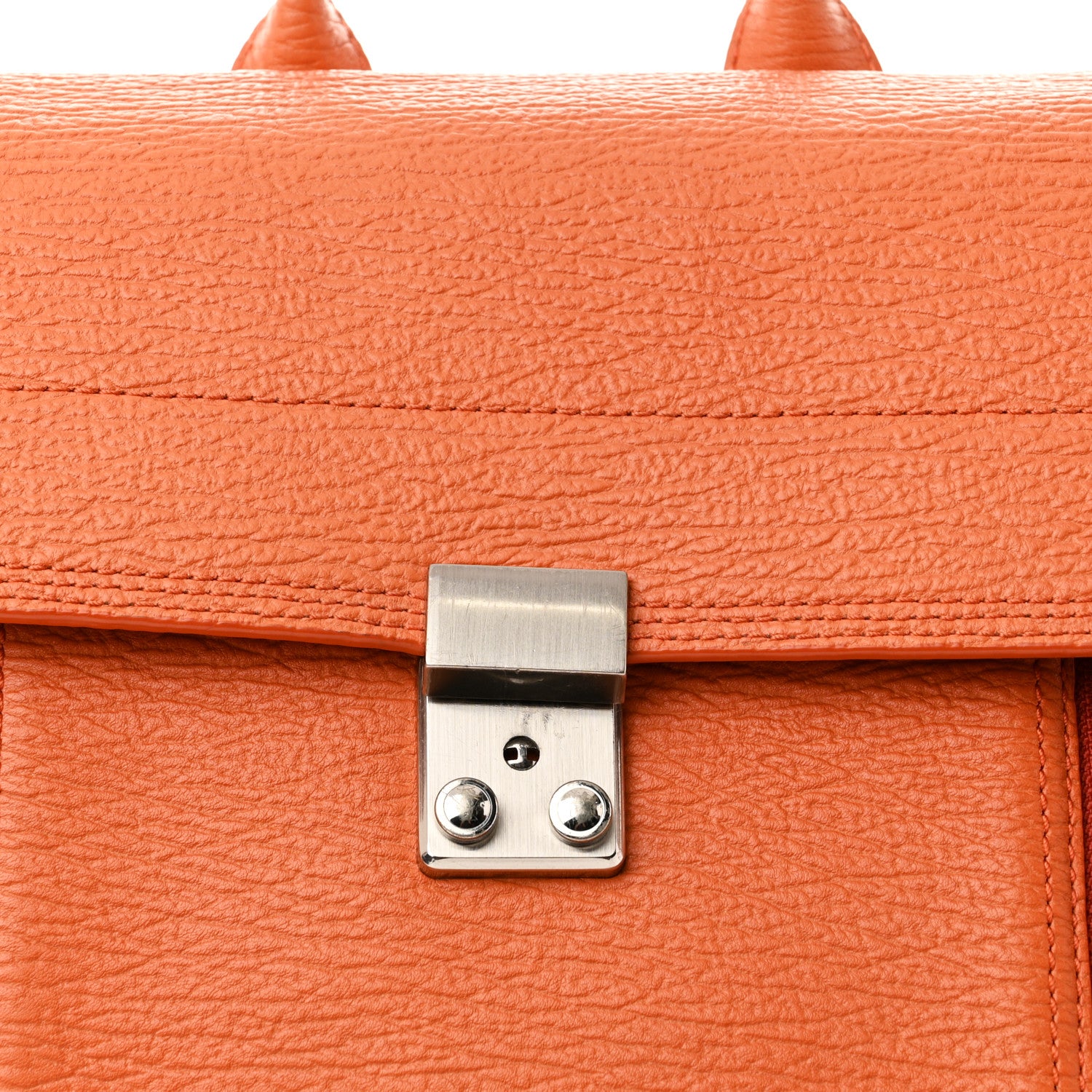 3.1 Phillip Lim Textured Calfskin Pashli Backpack Orange 8 of 13