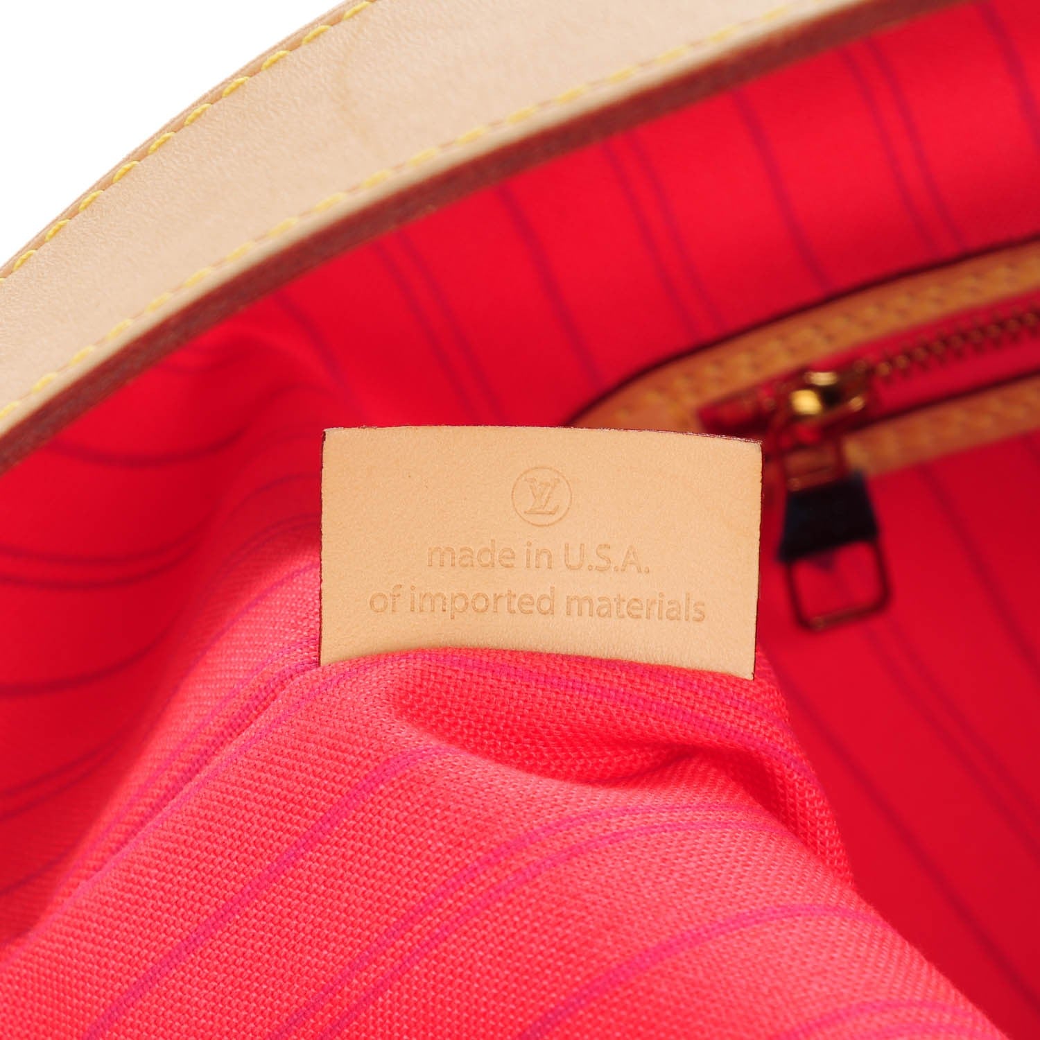 Louis Vuitton Damier Azur Delightful MM Pink 6 of 8