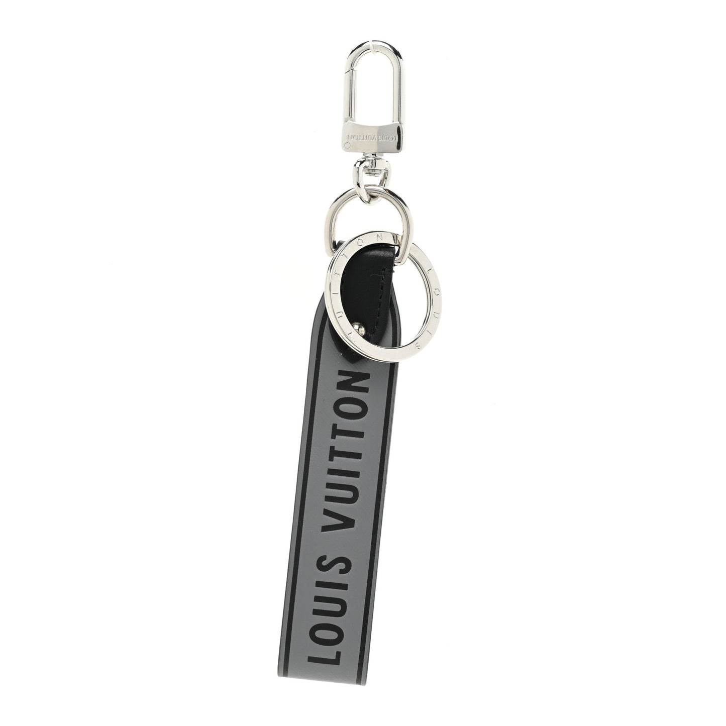 Capital LV Bag Charm Key Holder Gray