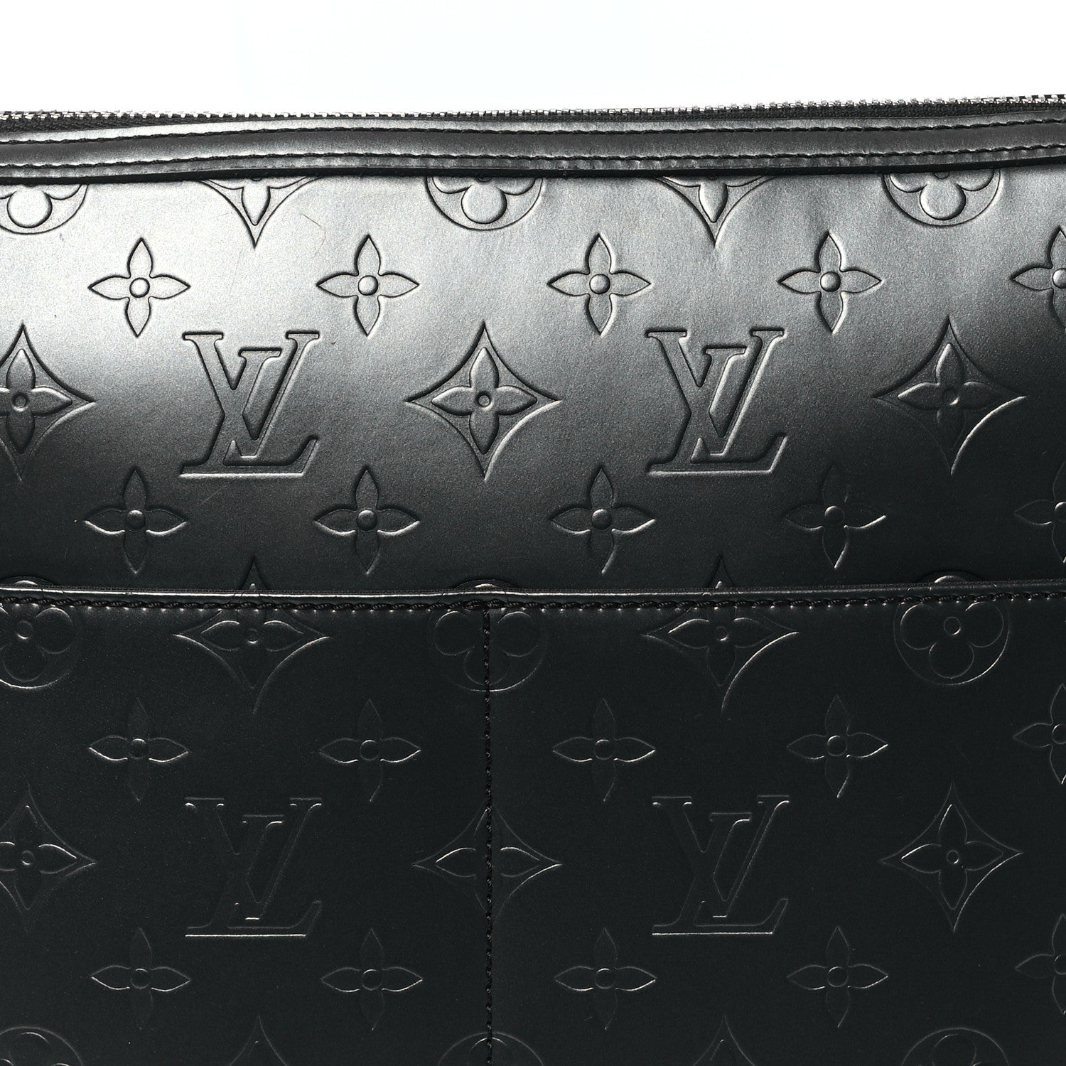 Louis Vuitton Mat Monogram Sutter Tote Black 7 of 11