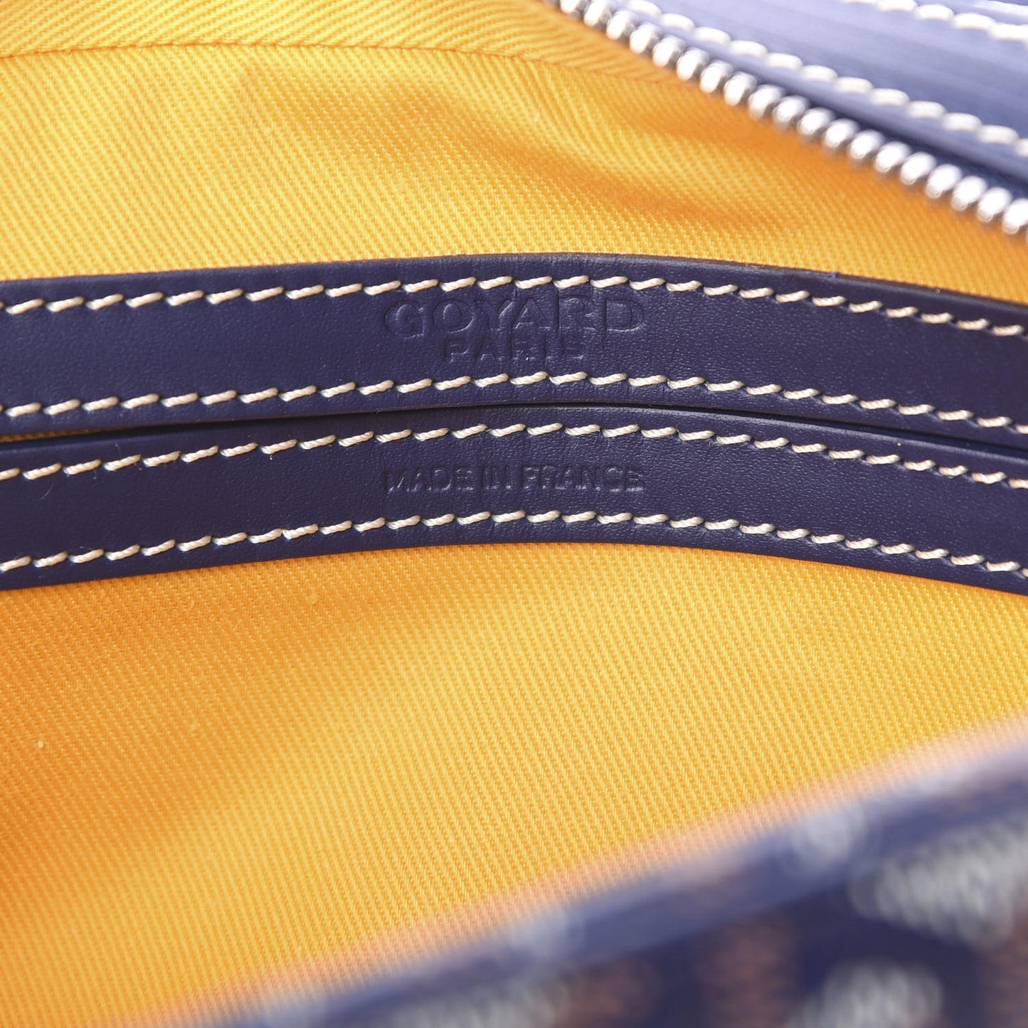 Goyardine Sac Cap Vert Navy