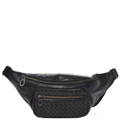 Bottega Veneta Nappa Intrecciato Belt Bag Black 1 of 15
