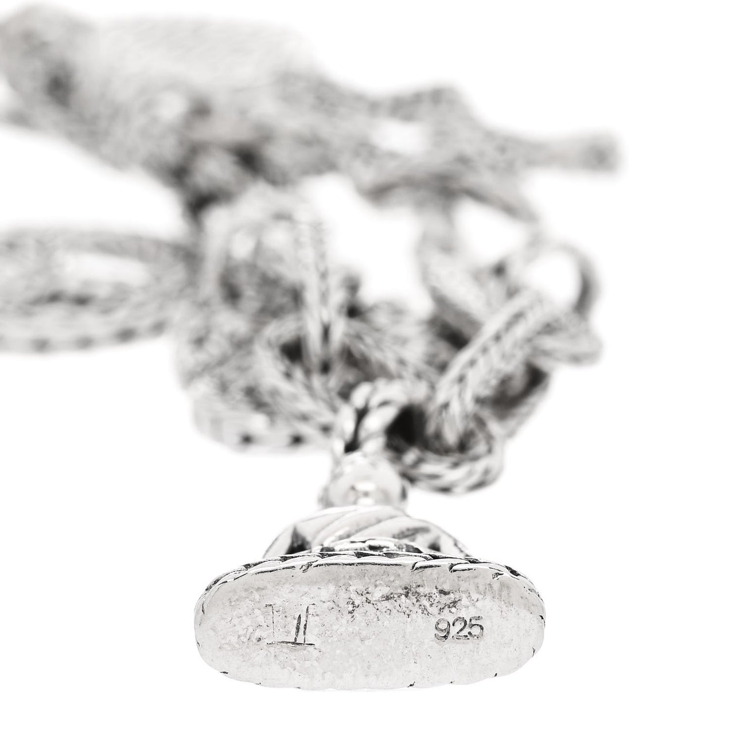 Sterling Silver 8 Charm Bracelet