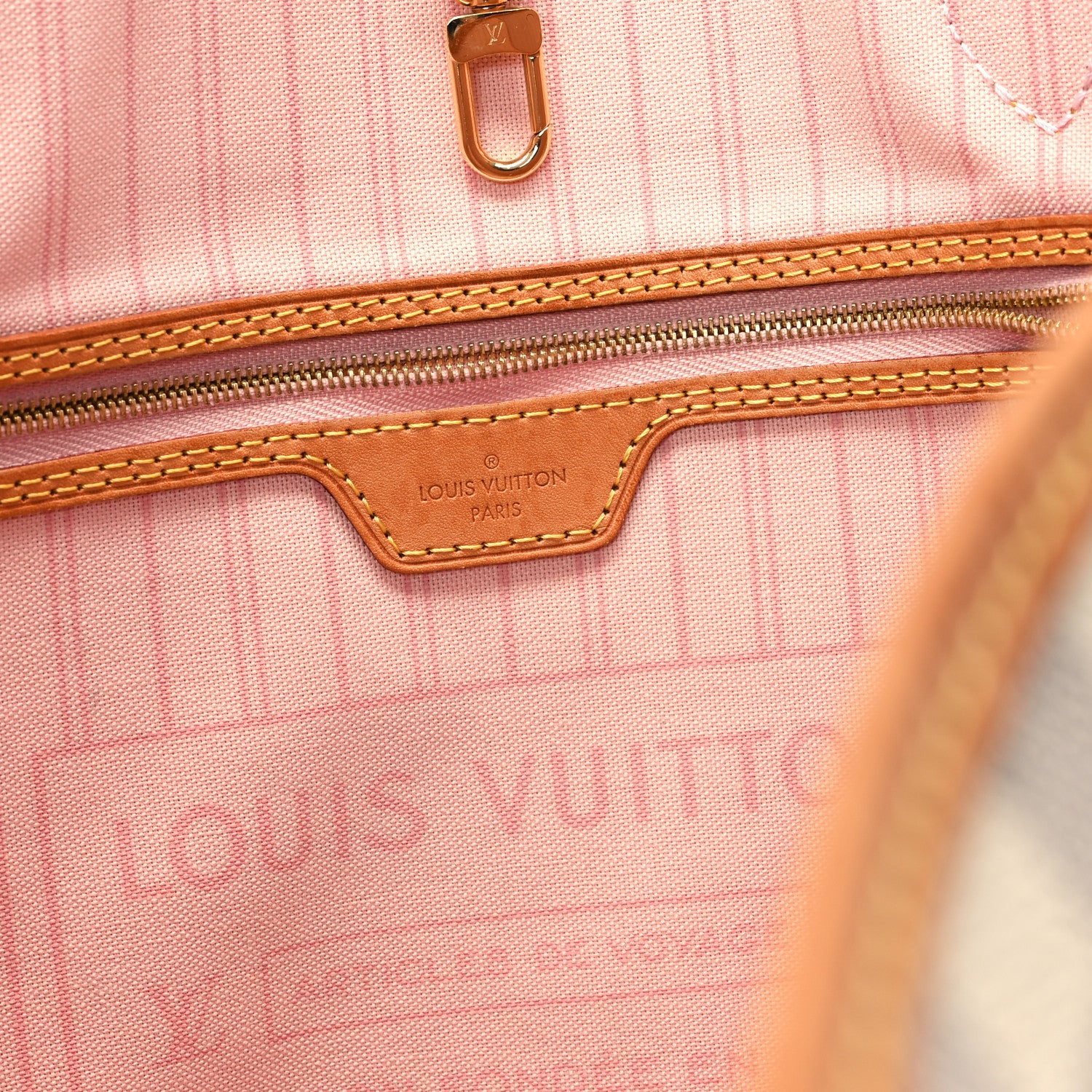 Louis Vuitton Damier Azur Neo Neverfull GM Rose Ballerine 7 of 12