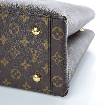 Louis Vuitton Monogram Flower Tote Black 6 of 8