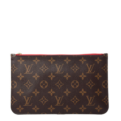 Louis Vuitton Monogram Neverfull MM GM Pochette Cherry 1 of 11