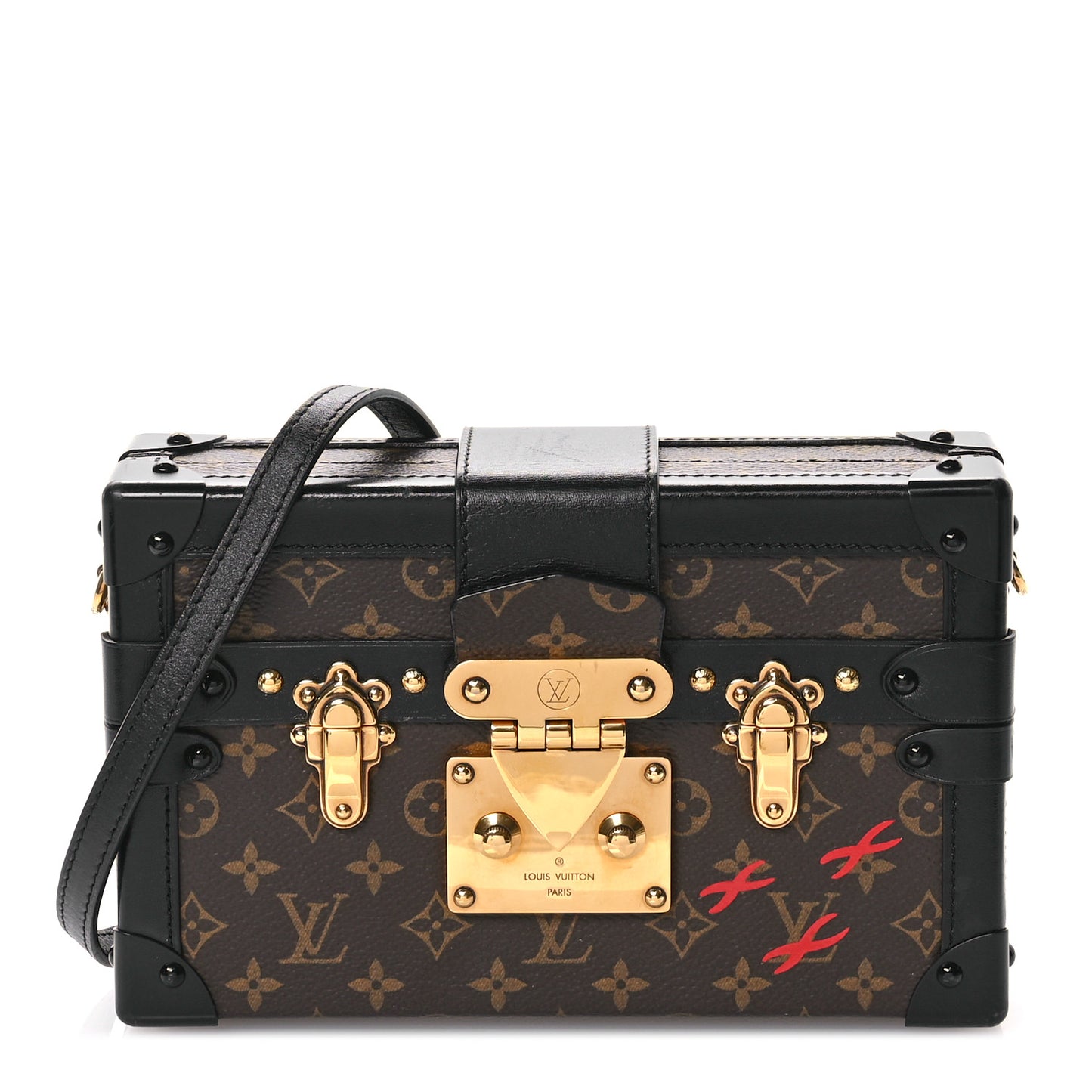 Monogram Petite Malle Black