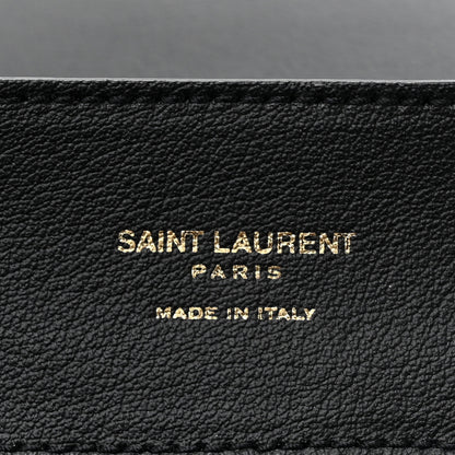 Saint Laurent Calfskin Large Shopping Tote Black 7 of 14