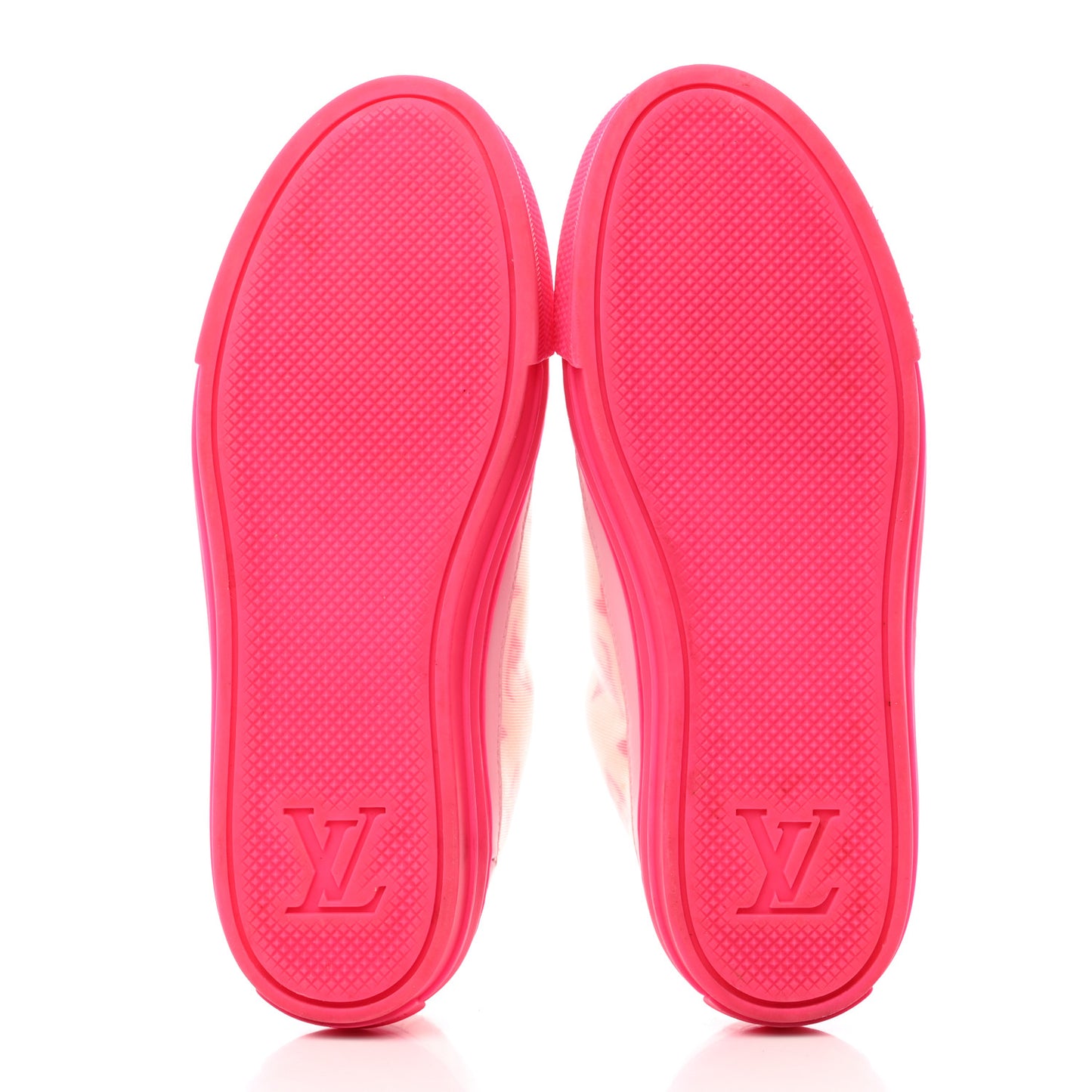 Technical Fabric Monogram Stellar Sneakers 35.5 Rose Pop