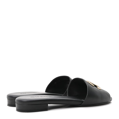 Chanel Lambskin Enamel CC Mules 39.5 Black 5 of 9