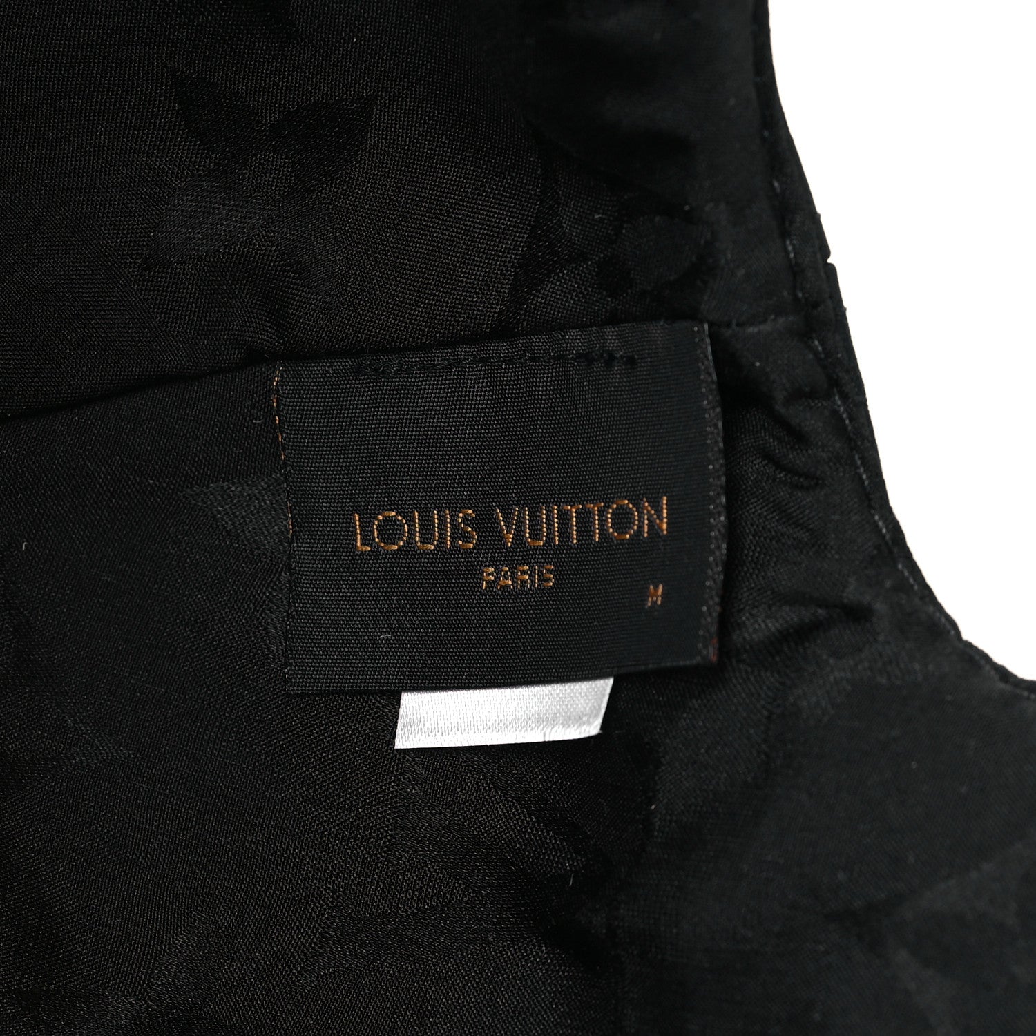 Louis Vuitton Polyester Silk Monogram LV Get Ready Cap M Black 7 of 8