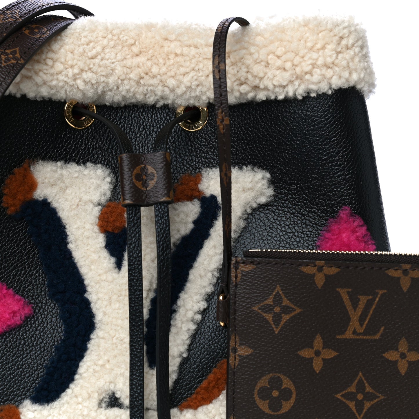 Calfskin Teddy NeoNoe MM Black