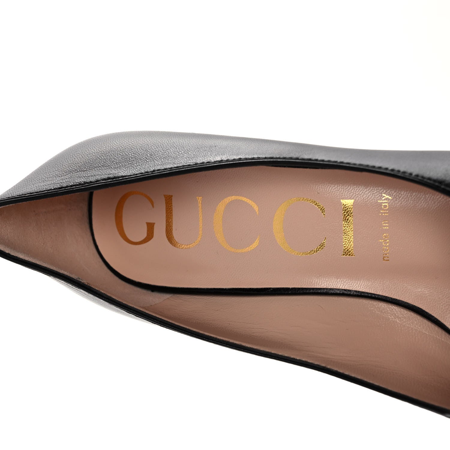 Gucci Malaga Kid Zumi 75mm Pumps 40 Black 7 of 11