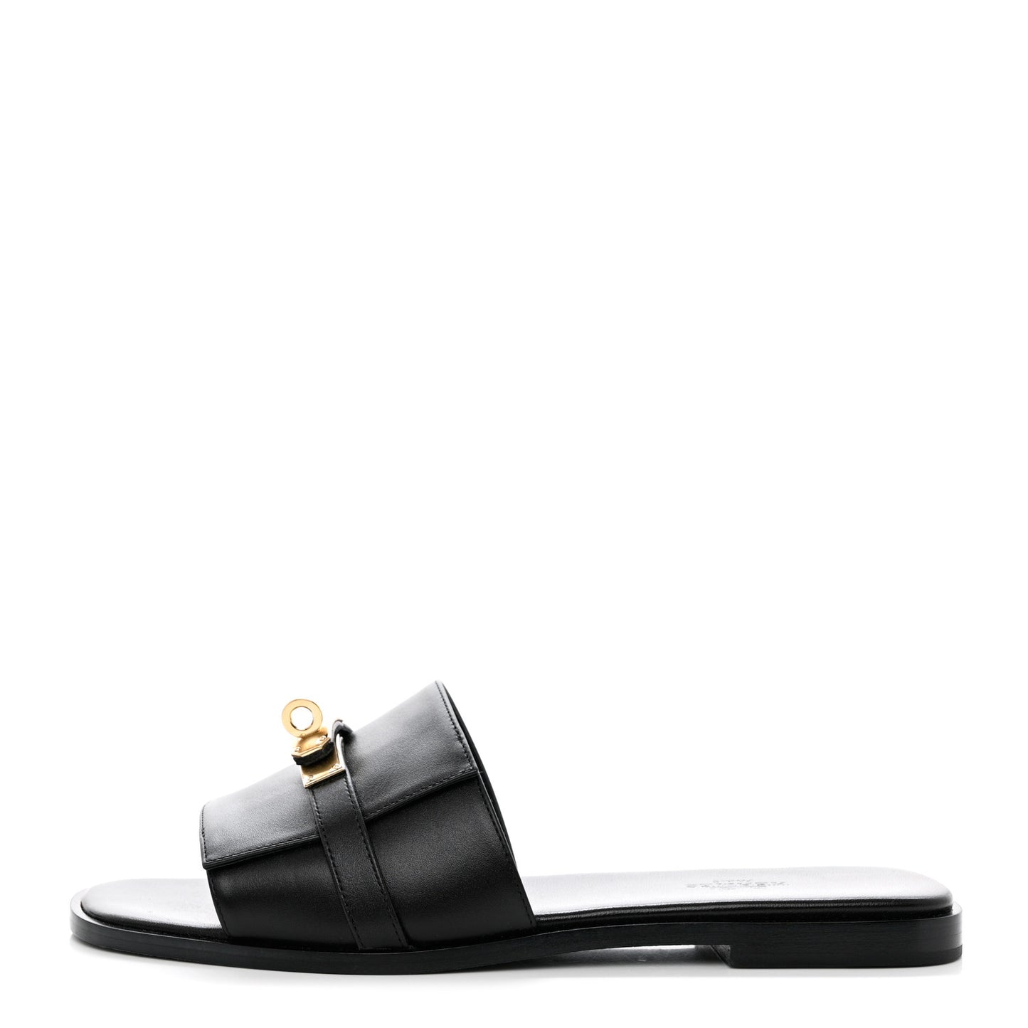 Calfskin Giulia Sandals 39 Black