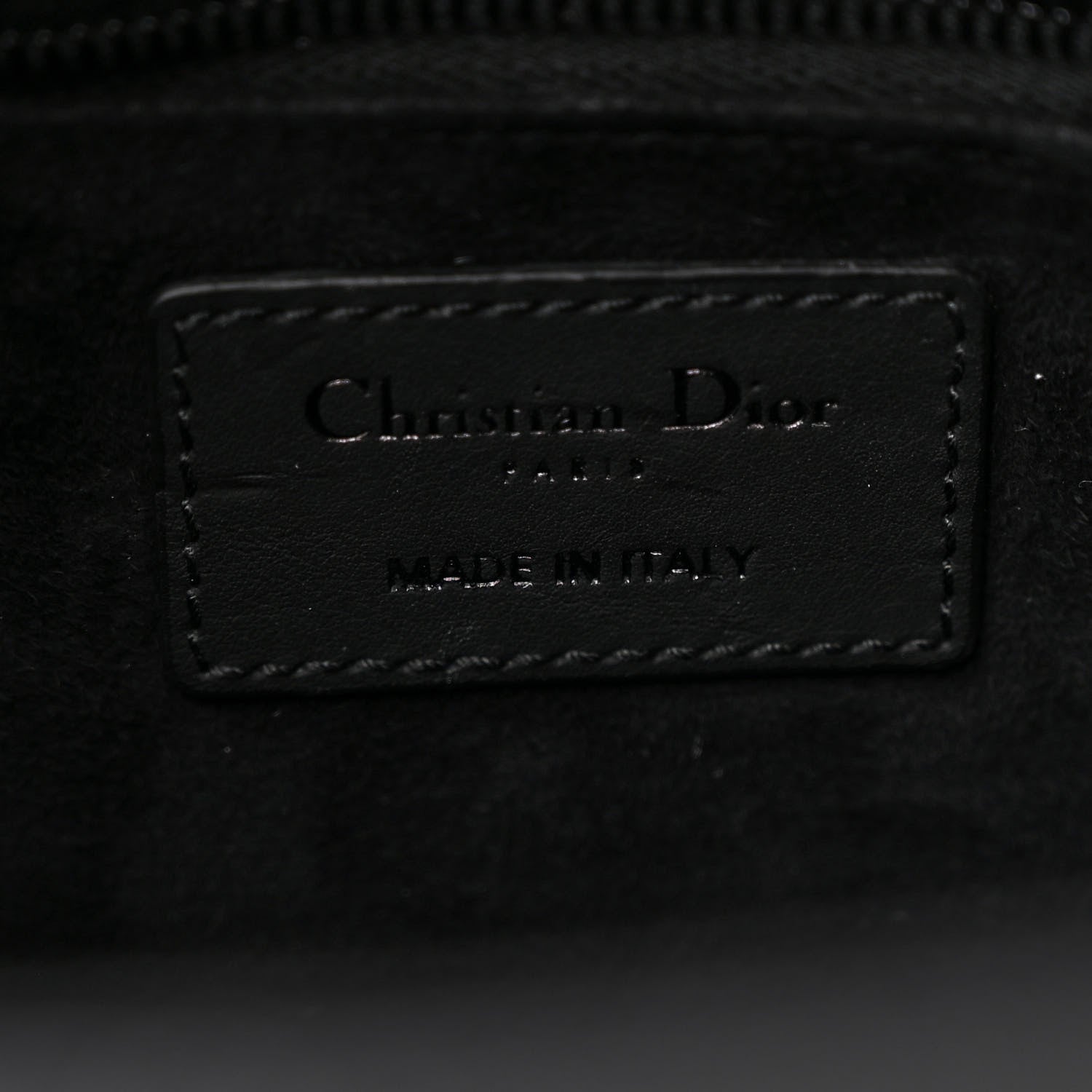 Christian Dior Ultra Matte Calfskin Cannage Medium Lady Dior Black 6 of 10