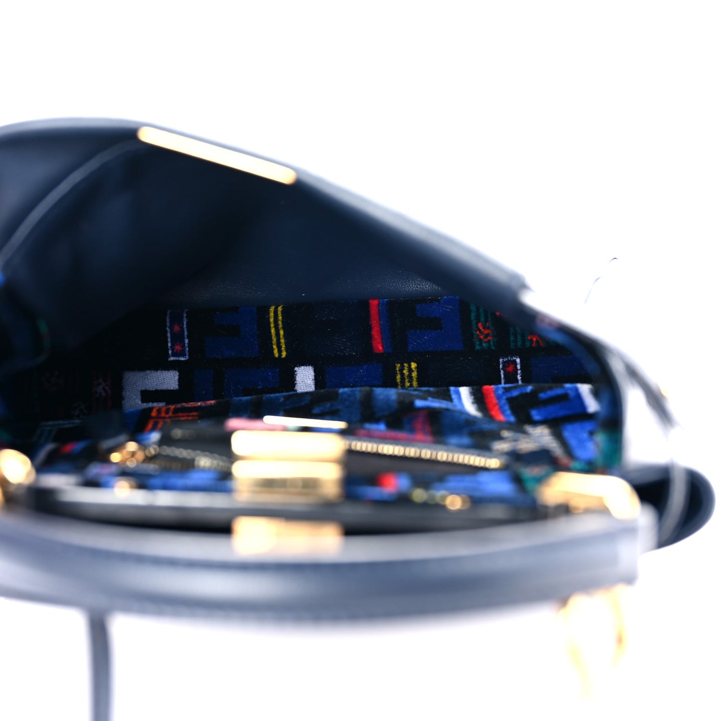 Nappa Mini Peekaboo Iconic Satchel Navy