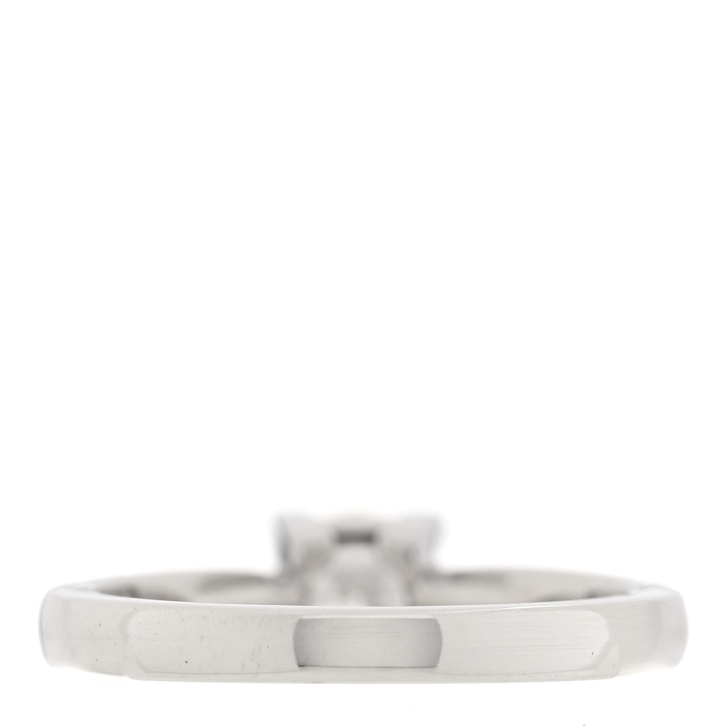 Harry Winston Platinum Diamond .50ct HW Logo Engagement Ring 48 4.5 3 of 5