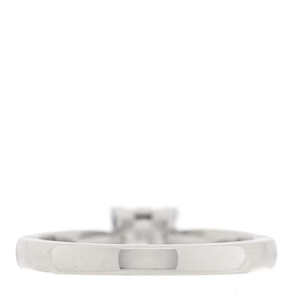 Harry Winston Platinum Diamond .50ct HW Logo Engagement Ring 48 4.5 3 of 5