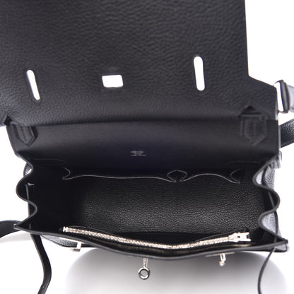 Hermes Taurillon Clemence Jypsiere 28 Black 5 of 8