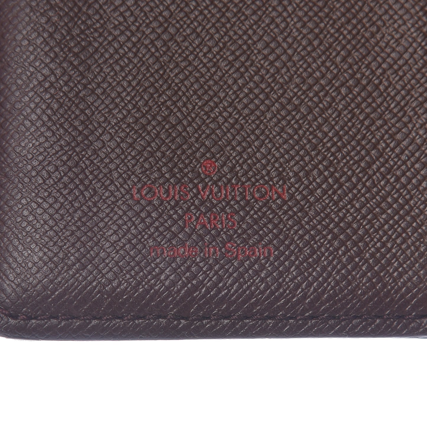 Damier Ebene Small Ring Agenda Cover