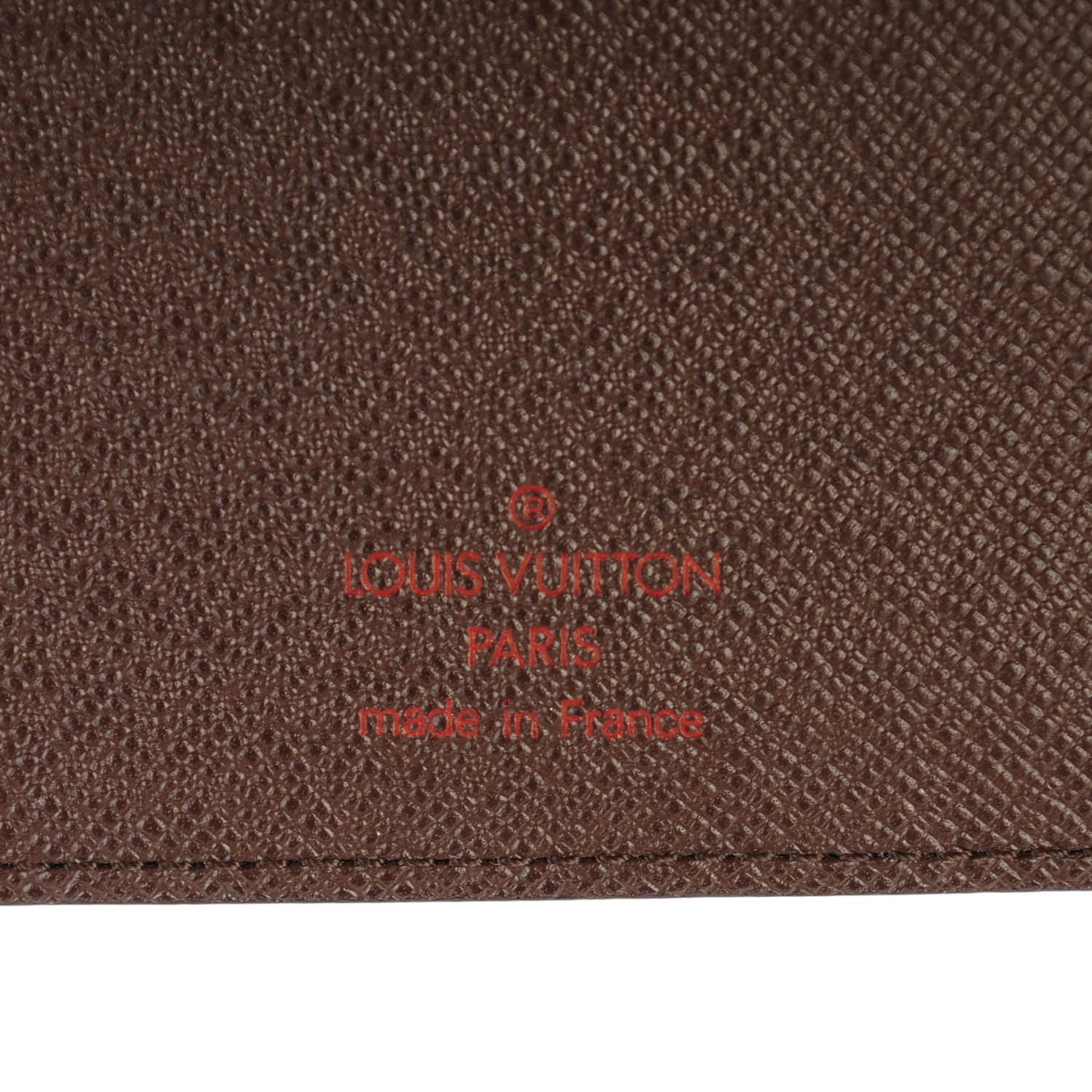 Damier Ebene Medium Ring Agenda Cover