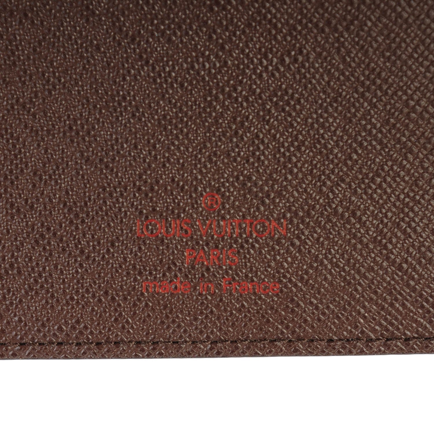 Louis Vuitton Damier Ebene Medium Ring Agenda Cover 6 of 8