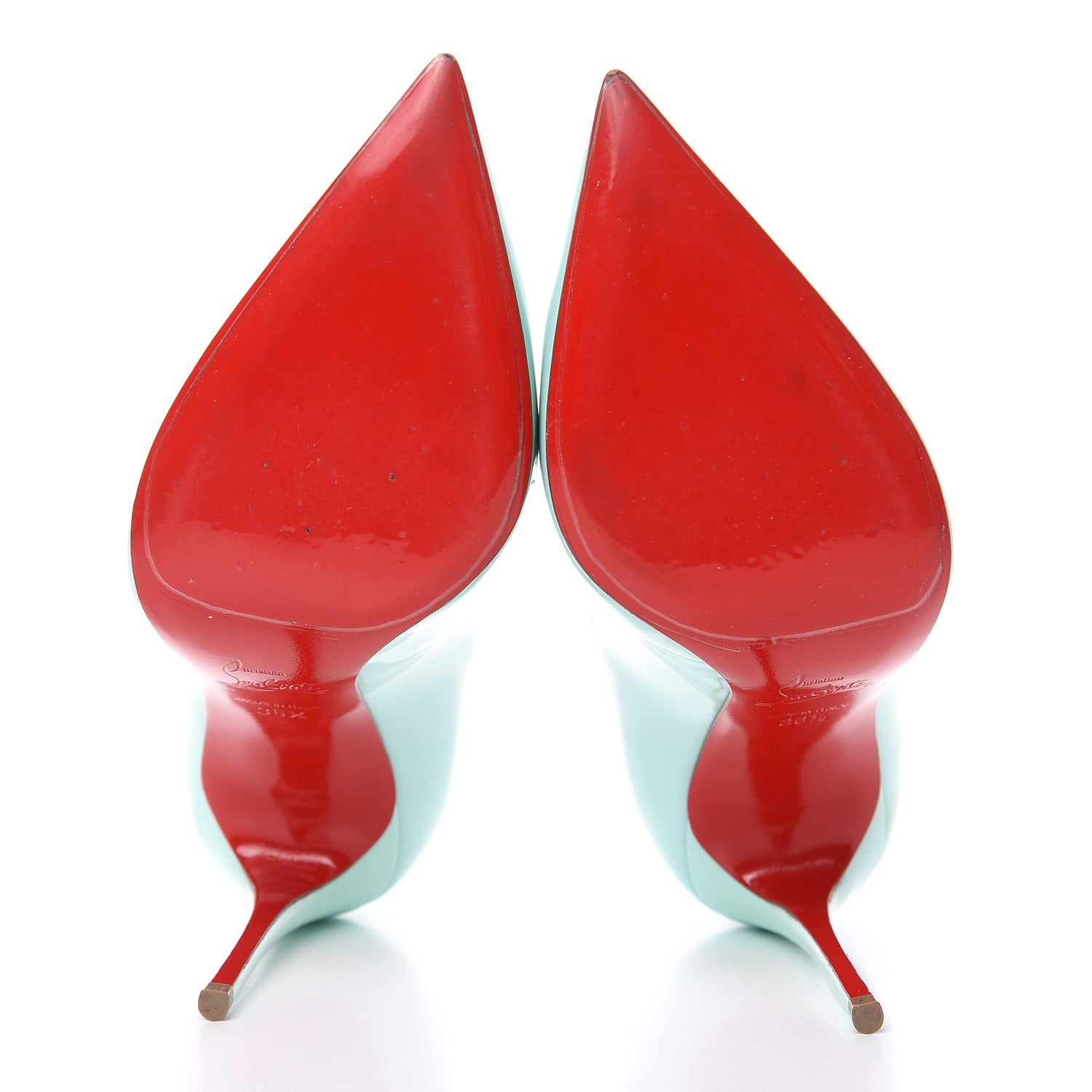 Christian Louboutin Patent Pigalle Follies 100 Pumps 36.5 Source 5 of 9