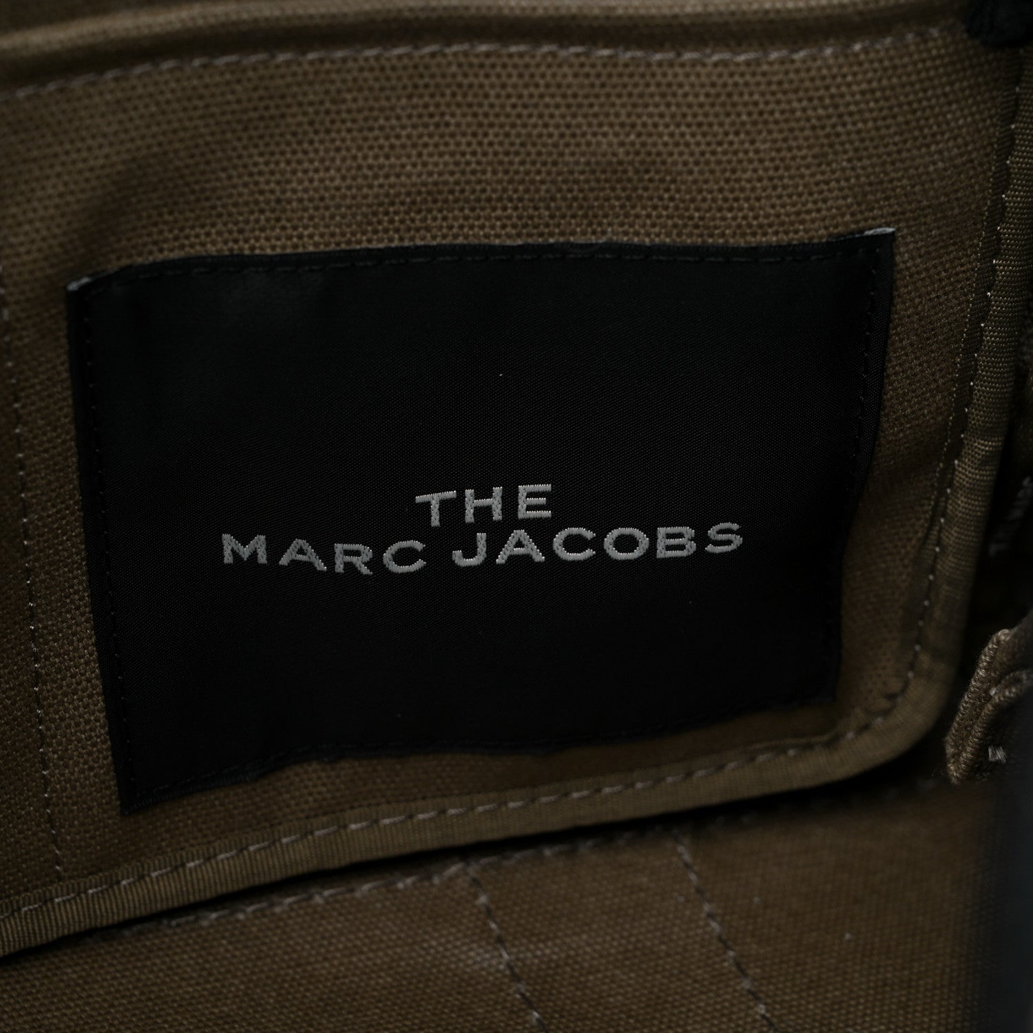 Marc Jacobs Cotton Canvas Medium The Traveler Tote Bag Slate Green 5 of 7