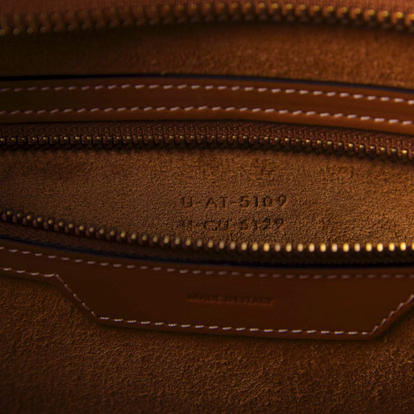 Natural Calfskin Mini Luggage Tan