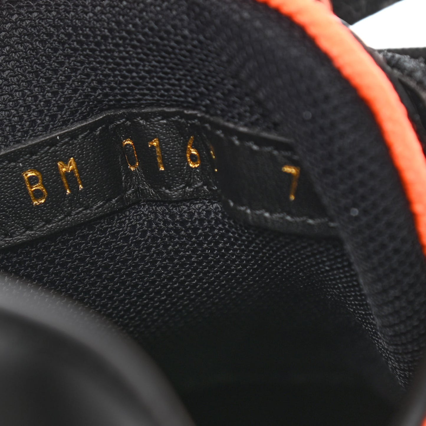 Epi Suede Mens Harlem Richelieu Sneakers 7 Black Orange