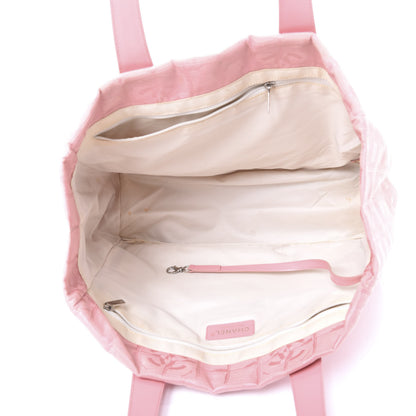 Chanel Nylon Medium Travel Tote Pink 4 of 12