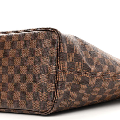 Louis Vuitton Damier Ebene Neo Neverfull MM Rose Ballerine 11 of 15