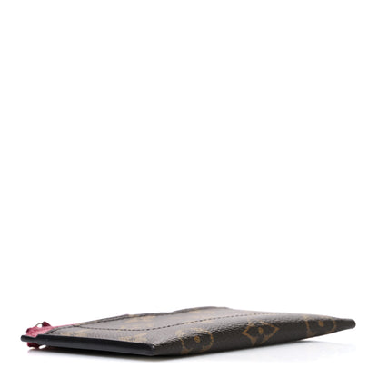 Louis Vuitton Monogram Zipped Card Holder Fuchsia 4 of 6