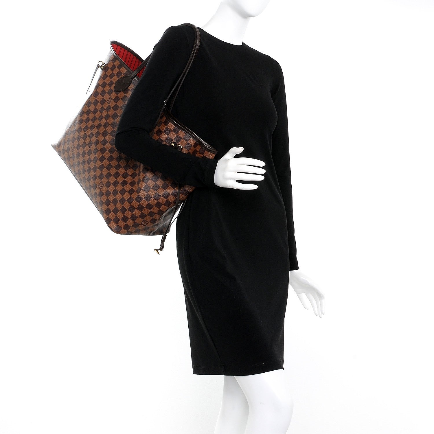 Louis Vuitton Damier Ebene Neo Neverfull GM 2 of 9