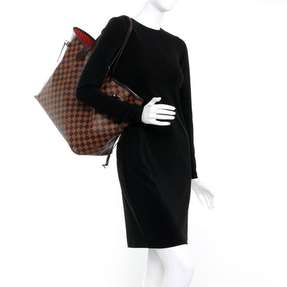 Louis Vuitton Damier Ebene Neo Neverfull GM 2 of 9