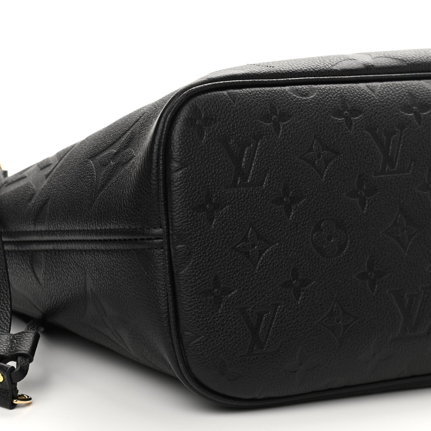Louis Vuitton Empreinte Monogram Giant Neverfull MM Black 9 of 10
