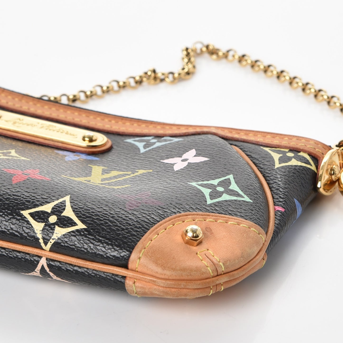 Monogram Multicolor Pochette Milla MM Black